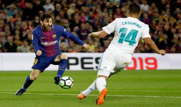 El Clasico Messi Casemiro